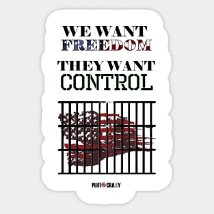 CONTROL FREEDOM Front Sticker